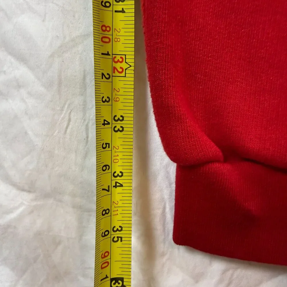 Polo Ralph Lauren Boys Red Fleece Joggers Plaid Pocket L